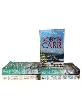 Robyn Carr Virgin River Series Lot Of 5 Paperback Books Set Includes Christmas
